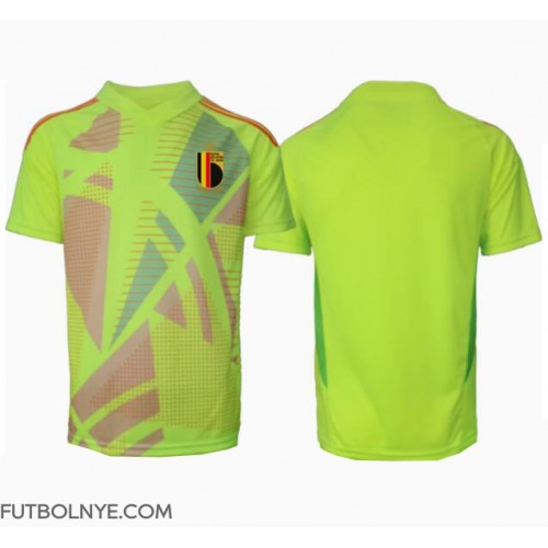 Camiseta Bélgica Portero Visitante Equipación Eurocopa 2024 manga corta